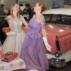 Vintage lilac Formal Prom Dress 10